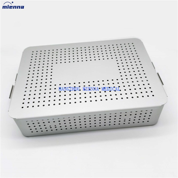 Dụng cụ ENT Hộp khử trùng y tế Hộp khử trùng xoang bằng thép không gỉ