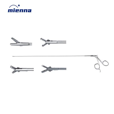 Kính nội soi phụ khoa kẹp cứng FR5 Kéo sinh thiết Kéo sinh thiết dụng cụ tạo ra các dụng cụ kẹp lực lượng khí quản